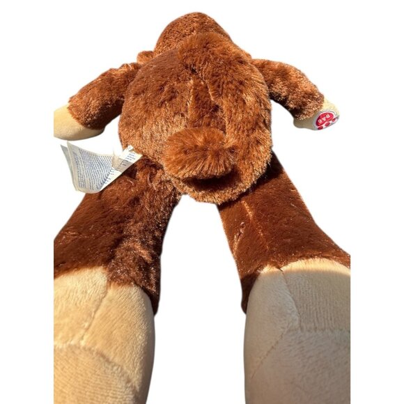 Build A Bear Smile Monkey Chimp Plush Stuffed Security Support Pet Toy - Picture 8 of 16